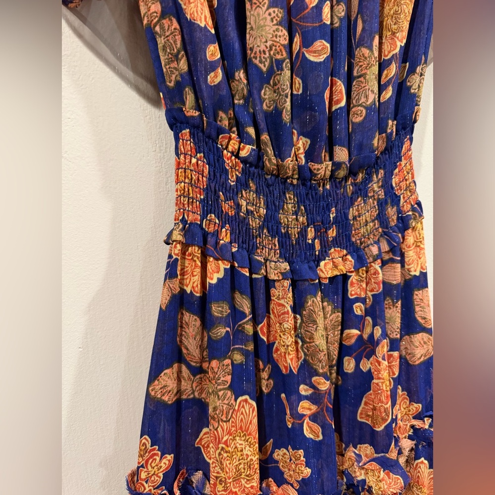 MISA NWT Floral Print Maxi Dress Size XXS fits Small - Picture 5 of 9